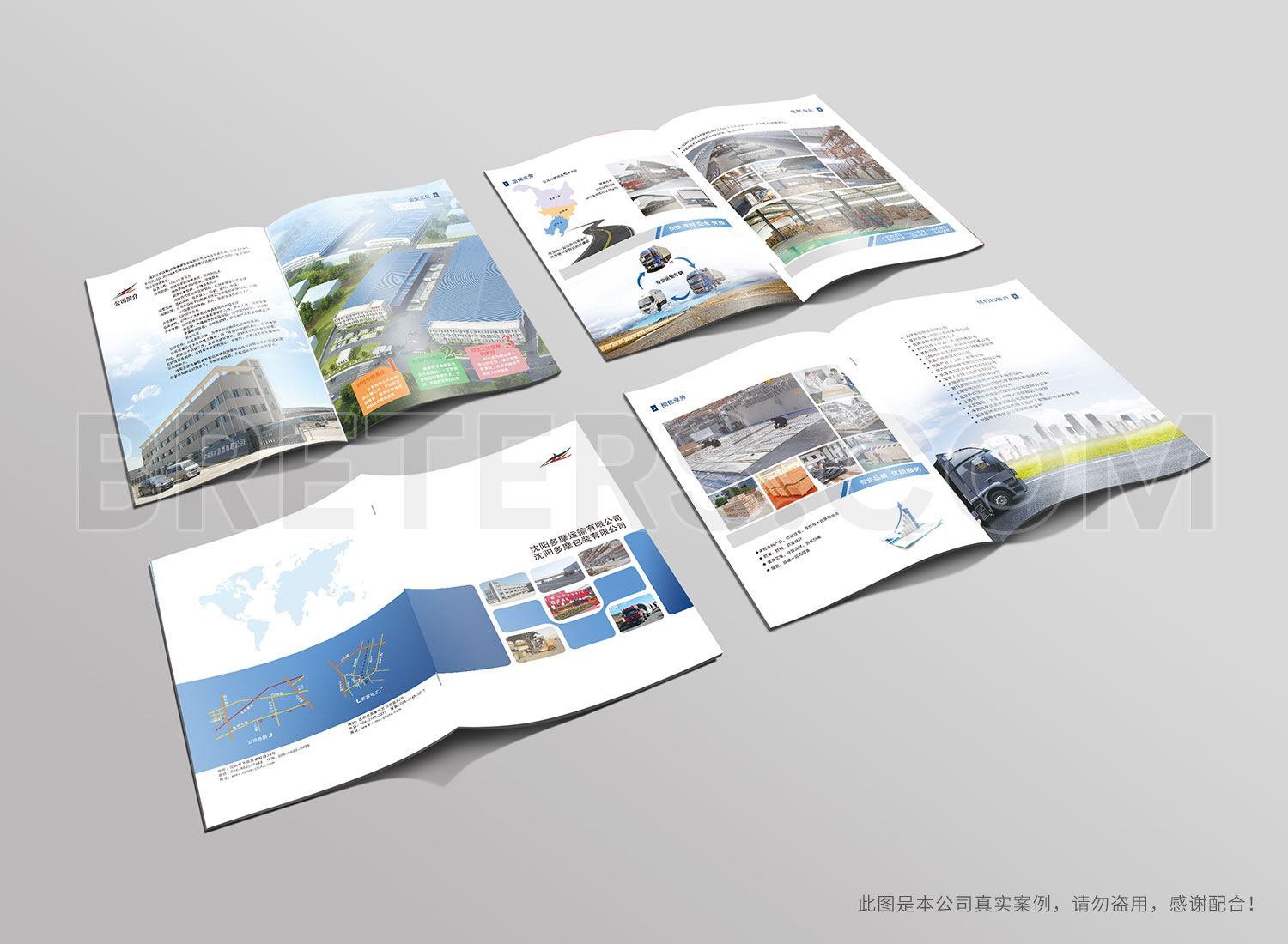 沈阳多摩运输有限公司画册设计