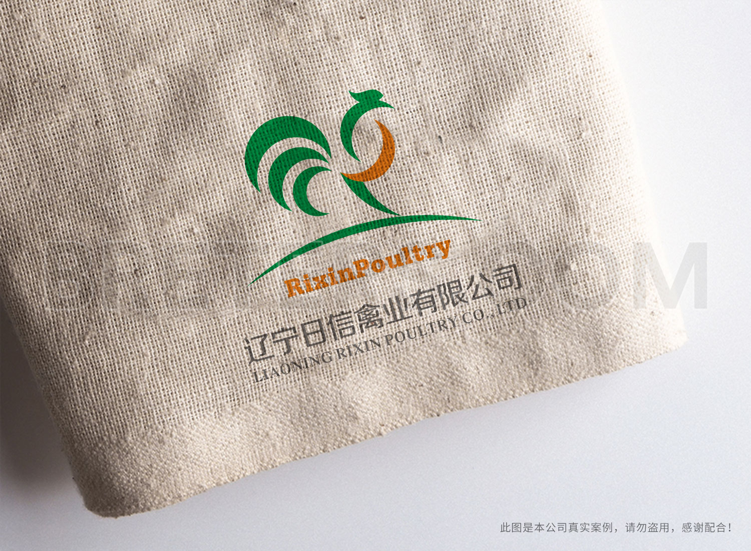 辽宁日信禽业有限公司logo设计